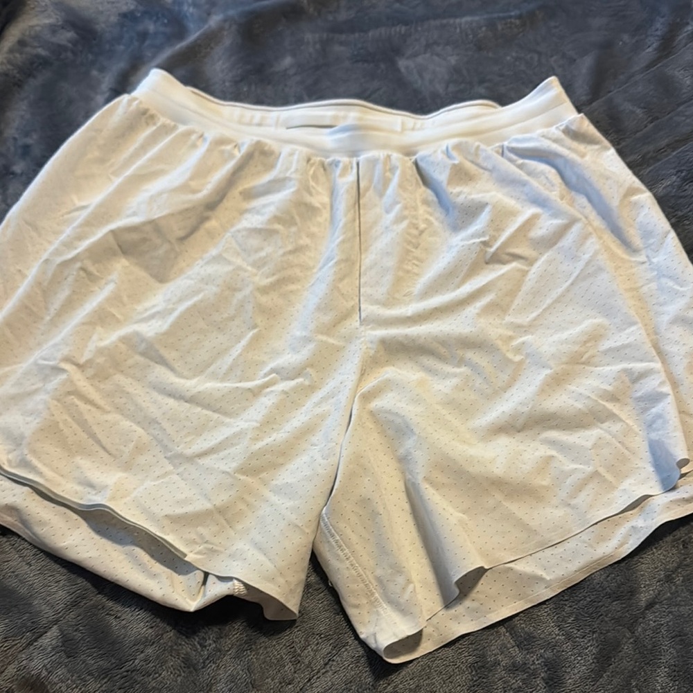 lululemon athletica White Athletic Shorts